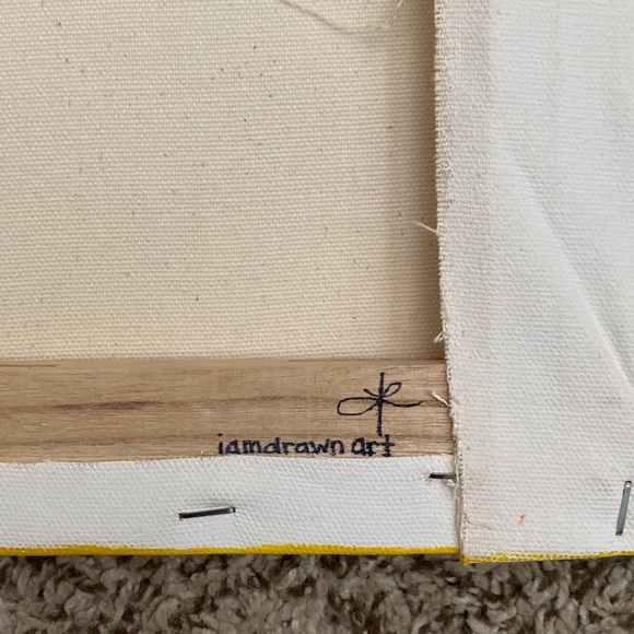 Original Jack Kerouac Quote Acrylic Painting  8x10 unframed canvas - Picture 7 of 7